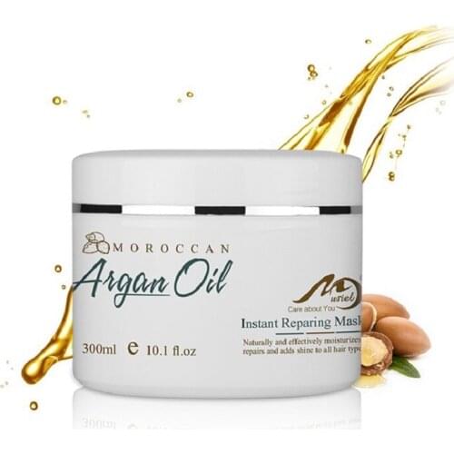 300ml Magical keratin Hair Mask Moisturising Cream Morocco Argan Oil Repairs Hair Damage Restore Soft Hair Care Mask Hair