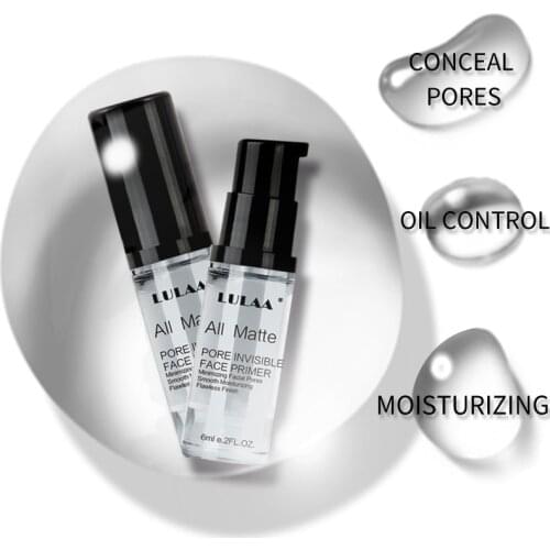 6ML Foundation Primer Long Lasting Face Oil Control Makeup Base Liquid Cream MH88
