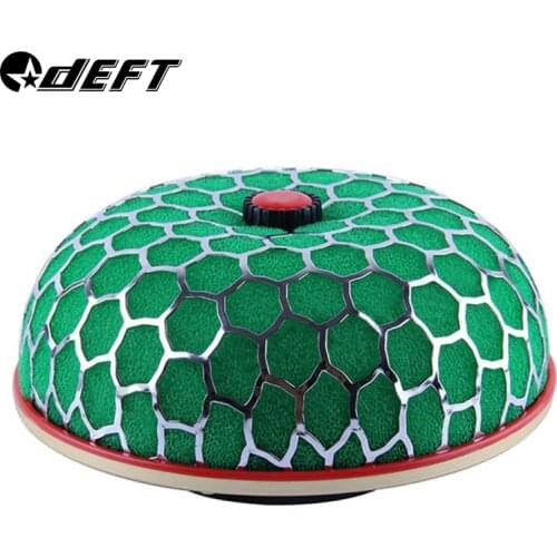 DEFT Car Air Filter Universal Automobile Modified Mushroom Head 100mm Round Cleaner High Flowing Intake System Reloaded Filter