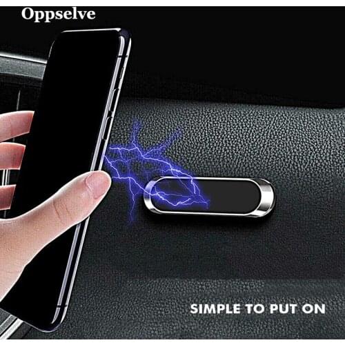 Magnetic Car Phone Holder Bracket Strip Shape Holder Car Dashboard Holder For iPhone GPS Magnetic Holder Mobile Car Phone Holder