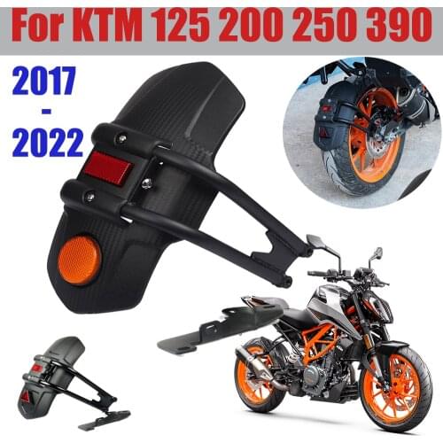 Motorcycle Accessories Rear Fender Mudguard Wheel Tire Splash Cover Guard For KTM Duke 390 DUKE390 DUKE 200 DUKE200 2017 2018