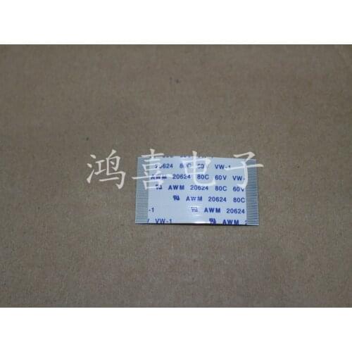 WZSM Wholesale Brand new 10Pcs FFC FPC Flexible Cable 0.5mm Pitch 40 Pins 40mm Length Forward AWM 20624 80C 60V VW-1