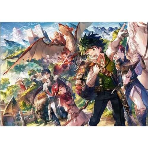 Full square/ round Diamond 5D DIY diamond painting cartoon character Japanese manga anime boy girl Embroidered cross stitch