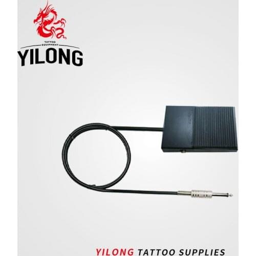 Professional Mini Square Tattoo Foot Pedal Switch Black Plastic Foot Switch Pedal Controller Tattoo Power Supply Free Shipping
