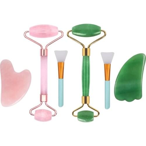 Roller & Gua Sha, Face Roller, Facial Beauty Roller Skin Care Tools, Massager for Face, Eyes, Neck, Body Muscle Relaxing