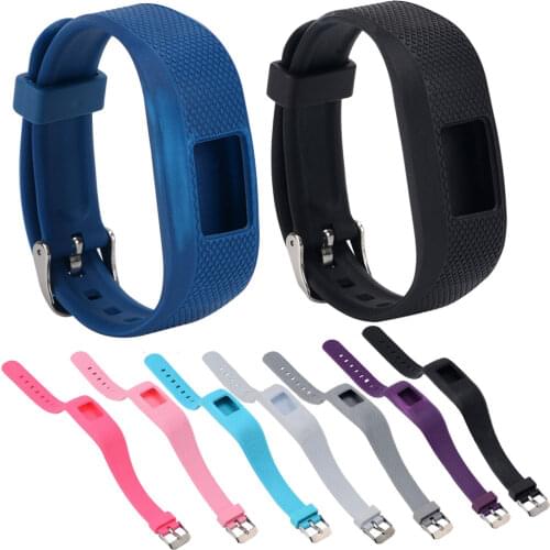 Silicone Kids Watch Band For Garmin Vivofit 3 / Vivofit Jr Sport Children Smart WatchBand Strap Accessory