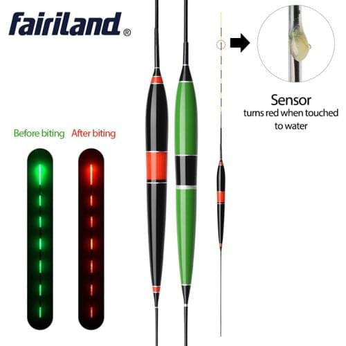 Fishing Light Float Smart Led Float With Battery Luminous Glowing Float Fish Bite Automatically Remind Electric Fishing Buoy