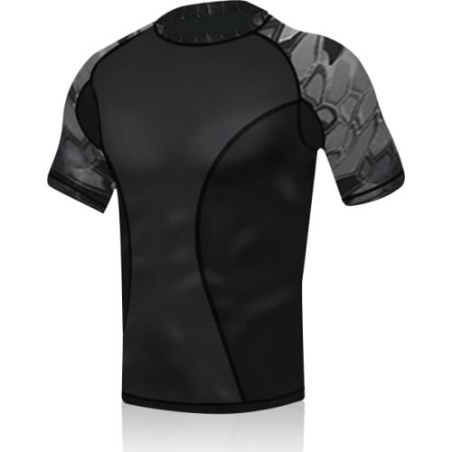 ActionUnion Tactical Military Mens T shirt Short / Long Sleeve Top SWAT Combat T-Shirts Tee Quick-Dry Camo Hunting Outdoor Sport