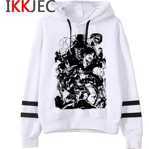 Kawaii Attack on Titan Funny Cartoon Shingeki No Kyojin Hoodie Men Unisex Cool Anime Cute Sweatshirt Graphic Harajuku Hoody Male