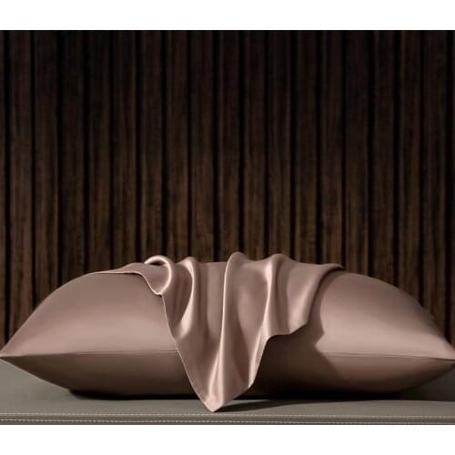 High Grade Satin Solid Color Pillowcase Soft And Comfortable Cotton Pillowcase Multi Size Pillowcase