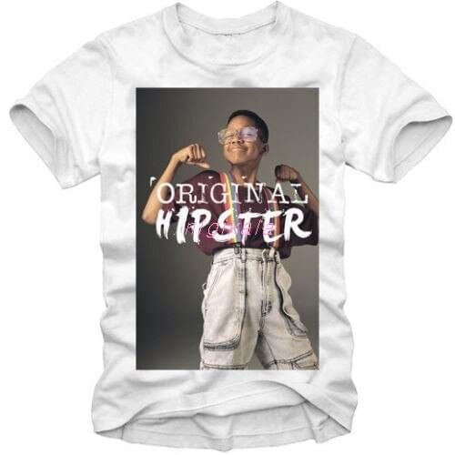 Hot Sale nigikala E1SYNDICATE T SHIRT STEVE URKEL HIPSTER ALLE UNTER EINEM DACH FAMILY MATTERS Hip-Hop Tops Tees4xl5xl