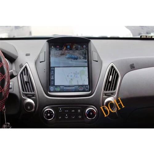 10.4'' Vertical BIG Screen Tesla Style Android 9.0 Car DVD GPS Player for hyundai tucson ix35 2009-2015 PX6 NAVIGATION CARPLAY