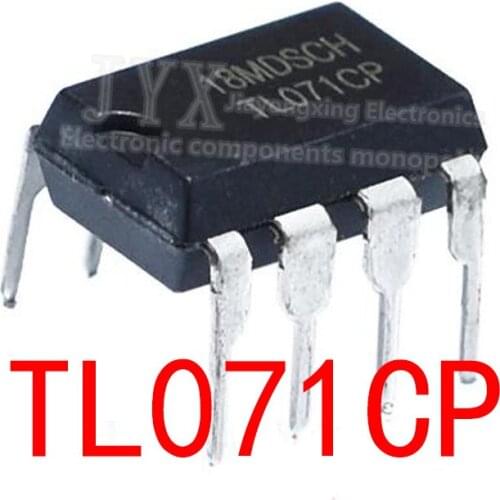 10PCS TL071CP DIP8 TL071 DIP-8 071CP DIP TL071C Operational Amplifier New Original
