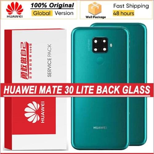 100% Original Back Housing for HUAWEI Mate 30 Lite Back Cover Battery Glass for Nova 5i Pro Door Rear Case Repair Parts