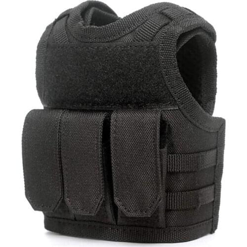 2021 Military Army Decoration Toy System Male Gift Unique Novelty Mini Tactical Bottle Vest Camouflage Versatile Unique