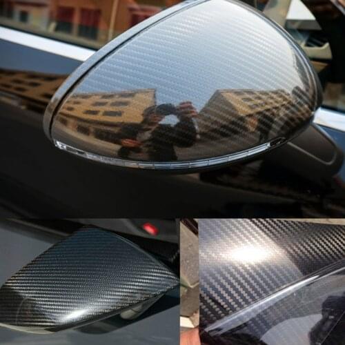50*200cm Black 5D Carbon Fiber Vinyl Film Car Wrap Film 5D Roll Car Sticker