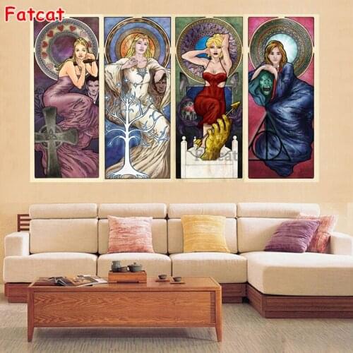 Large Size Modern Abstract Landscape Diamond Embroidery Sale Diy Diamond Painting Full Square/Round Drill Mosaic Picture PP2305