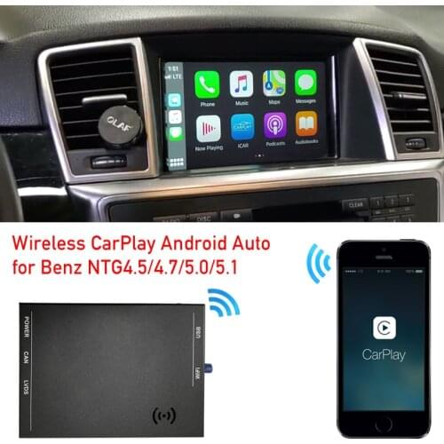 Carsara WiFi Wireless Mercedes Carplay Apple AirPlay A B C E G GL GLA GLC ML NTG4.5 4.7 Android Auto Car Play