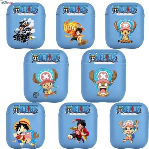 Anime cartoon L-LuffyPattern Case for Airpods Pro 1/2 Cover Protective Earphone Cases Headphones Funda Protective For Airpods Co