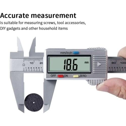 Digital Caliper Vernier Micrometer Electronic Ruler Gauge Meter 150mm 6-inch