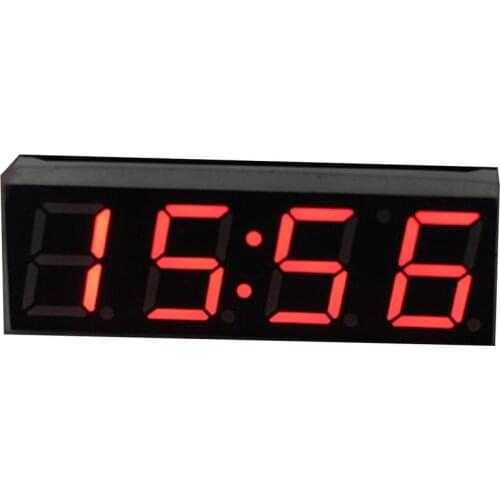 3 in 1 Digital LED Time Clock Temperature Voltage Module Mini Voltmeter Thermometer for Car Arduino Electronic DIY