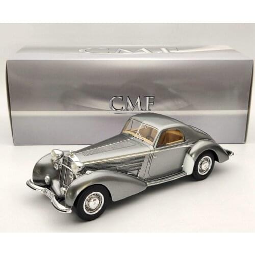 CMF 1:18 For Horch 853 Spezial Coupe By Erdmann & Rossi 1937 Metallic Grey CMF18150 Resin Models Limited Edition Collection