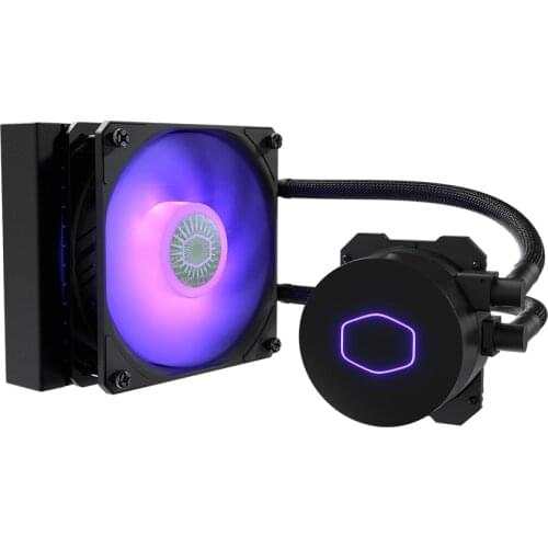 Cooler Master ML120L V2 120mm RGB Water Liquid Cooling CPU Cooler With 12cm 4PIN RGB Fan For LGA 2066/2011/115x/AM4/AM3 Radiator