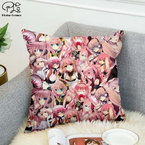Darling in the Franxx 3D printed Polyester Decorative Pillowcases Throw Pillow Cover Square Zipper Pillow cases