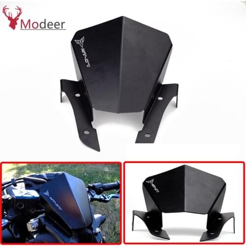 Wind Shield Protector For Yamaha MT 07 MT07 MT-07 FZ07 FZ-07 Motorbike Motorcycle Windshield Windscreen Wind screen High Quality