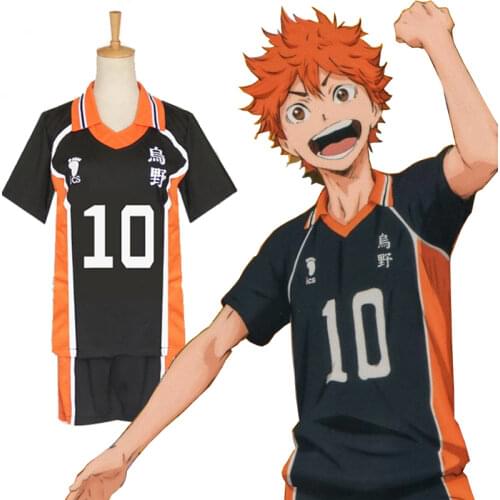 Haikyuu Cosplay Costume Club Sportwear Japanese Anime Boys Girls Jerseys Uniform Karasuno Junior High School Student