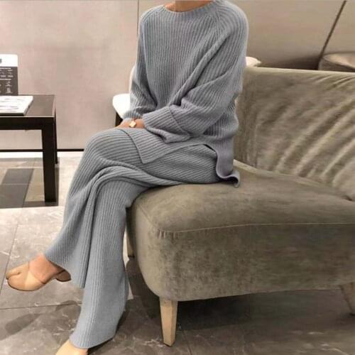 ZJASXMS Women's Knitted Pajamas