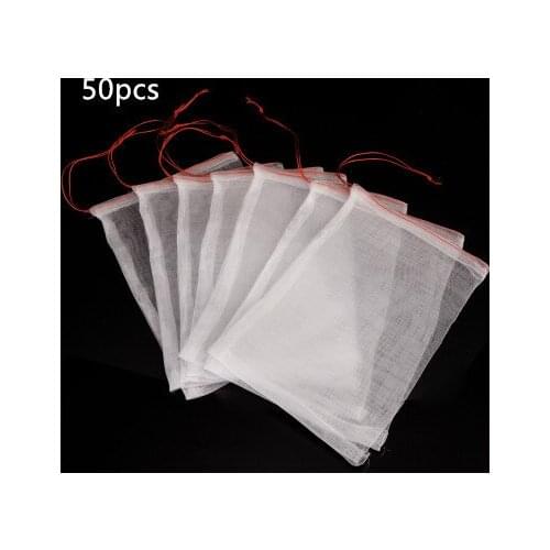 50 PCs Vegetables Fruits Flowers Gardens Fruit Trees Bird Proof Insect Proof Gauze Nets Nylon Seed Bags Mosquito Bug Insect