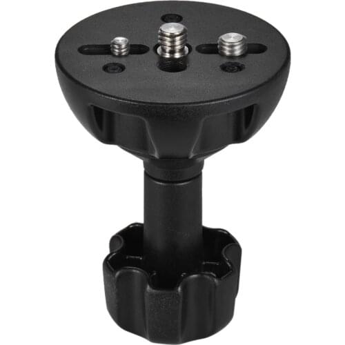 Andoer Bowl Adapter Aluminum alloy 75mm Half Ball Flat to Bowl Adapter for Fluid Head Tripod DSLR Rig Camera
