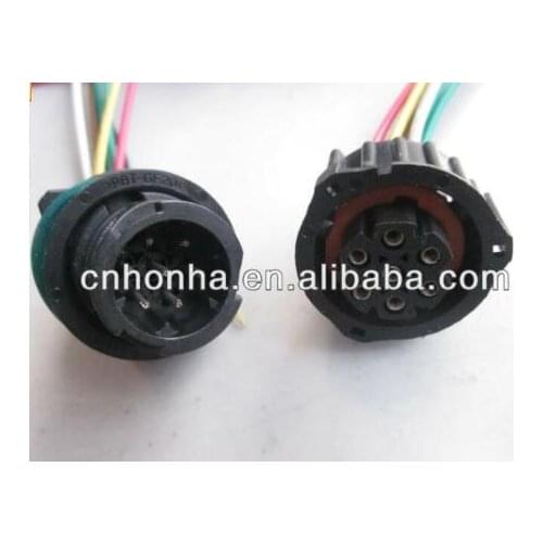 AMP 7 Pin 929983-1 car male and female waterproof connector wire harness for Sumitomo