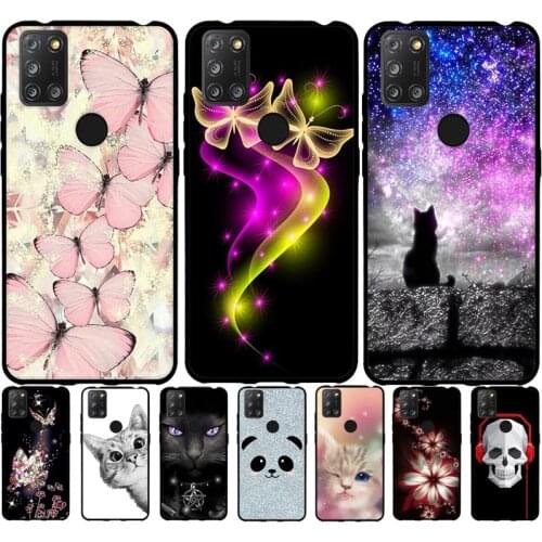 B For Alcatel 3X 2020 4CAM Case Silicone Soft TPU Phone Back Cover Coque For Alcatel 3x 2020 Cases Fundas Bumper Shell Bag