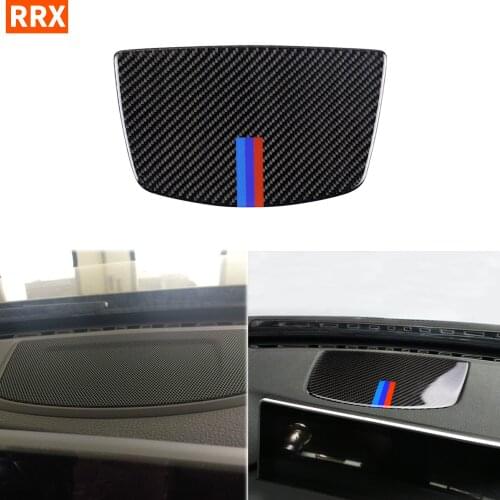 For BMW 3 Series F30 F34 GT 2013-2018 Trim Accessories Carbon Fiber Interior Dashboard Panel Decoration Stickers Car Styling