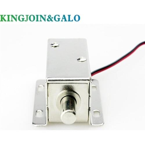 DC12V solenoid valve lockMini electric lock file cabinet lock storage cabinet lock electric bolt lock small drawer electronic