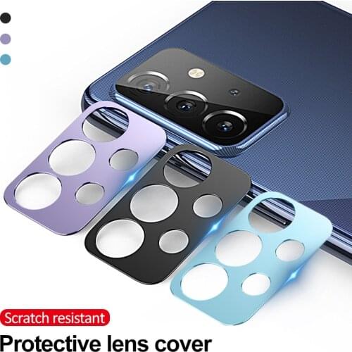 GERTONG Camera Protection Metal Ring Cover for Samsung Galaxy A 52 A 72 Lens Protective Case For Samsung Galaxy A52 A 72 4G/5G