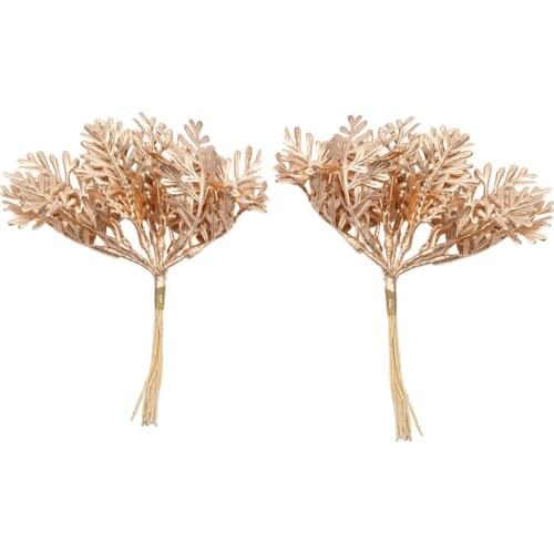 Artificial Fake Leaves Bunch Foliage Leaf Good Decoration Crafts