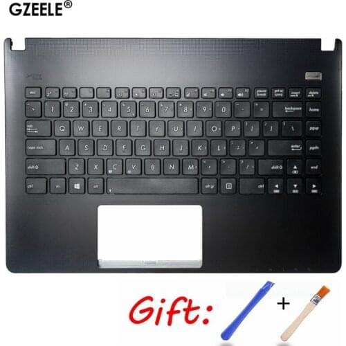 New US Keyboard for Asus X401 X401A X401U Black keyboard With Black C Case and Laptop Keyboard