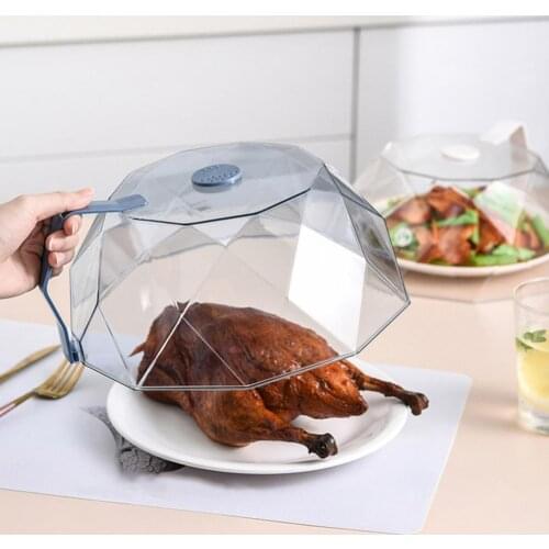 Microwave Oven Oil-Proof Cover Reusable Fresh-Keeping Lid for Home Bread Dessert Kitchen Accessories Durable Food Cover