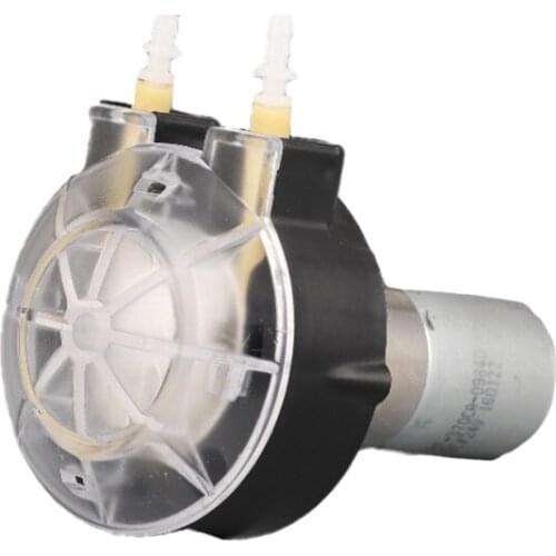 Mini peristaltic pump Micro flow 0-10ml/min Biochemical analysis pharmaceutical pump 12V DC small pump Mini self-priming pump