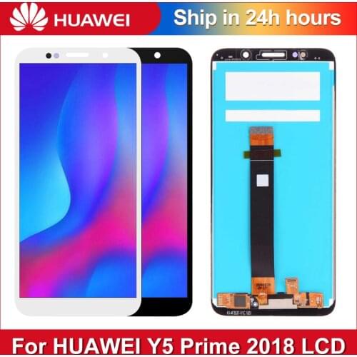 2018 New 5.45 '' for Huawei Y5 prime 2018 LCD Display Touch Screen Digitizer Assembly For Huawei Y5 Pro 2018 DRA-L02 LCD + Frame