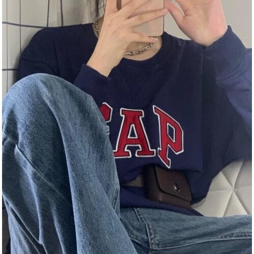 Brand 2021 New Women Letter Printed Long Sleeve Oversized Hoodie Sweatshirt Ladies Streetwear Pullover Harajuku Vintage Tops