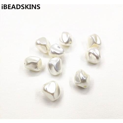 New arrival! 17x14mm 260pcs Imitation pearls irregular round-shape beads for Necklace,Earrings parts,hand Made Jewelry DIY