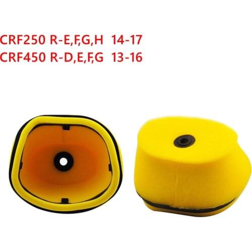 Motorcycle Air Filter Intake Cleaner For Honda CRF250R 2014-2017 CRF450R 2013-2016 CRF 250R CRF 450R