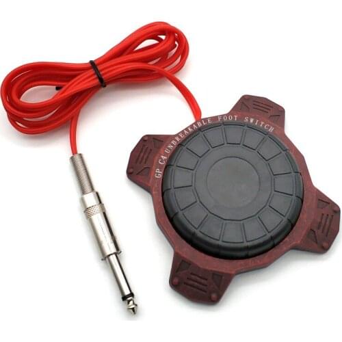 Tattoo Supplies GP C4 Unbreakable Tattoo Foot Switch Tattoo Pedal for Tattoo Power