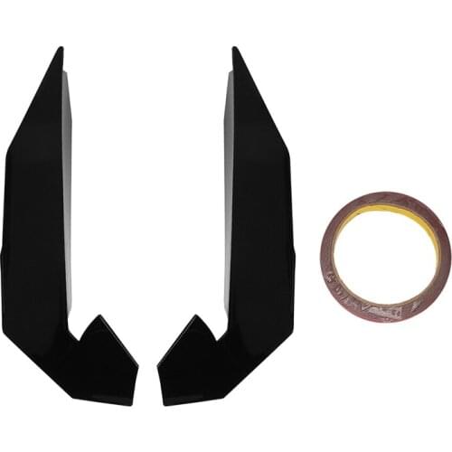 Car Front Bumper Lip Splitter Fin Air Knife Auto Body Kit for Honda Civic 10TH Type-R 2019-2021