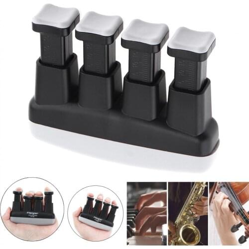 Hand Finger Exerciser Medium Tension Hand Grip Trainer Tension Range with Scale for Guitar Bass Piano Players