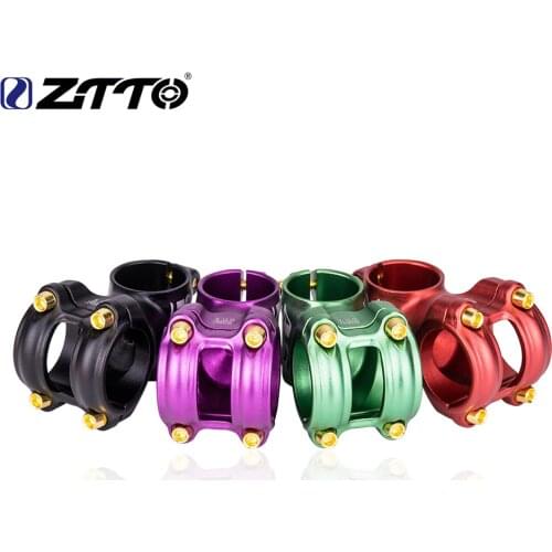 ZTTO MTB bike 45mm stem High-Strength Lightweight 7 degree 31.8mm Stem colorful for Gravel XC AM Mountain Road Bike Bicycle part